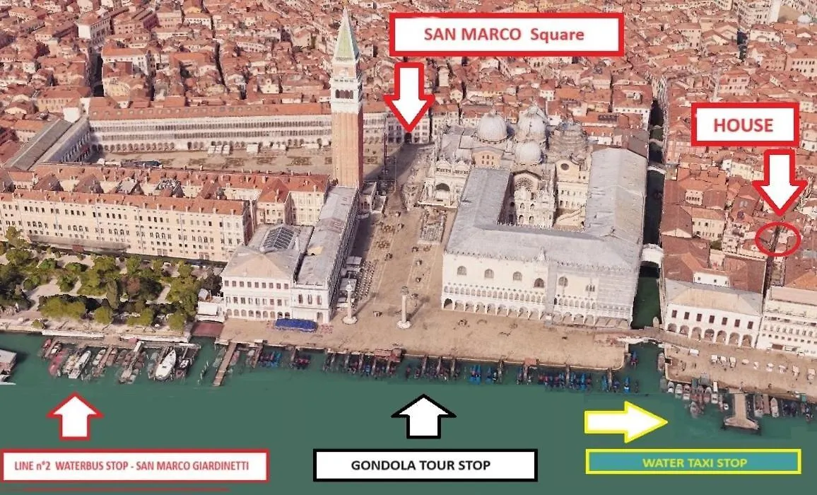 Apartment La Casa Piu Centrale A Venezia, Con Corte Privata
